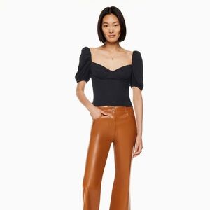 Aritzia - Wilfred brand black top. NWT.